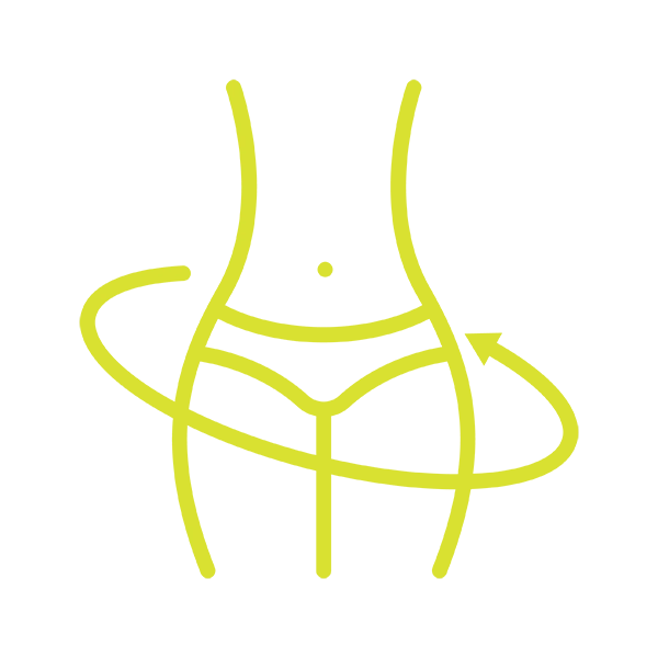 Icono de adelgazar